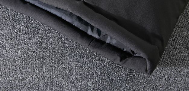 Herrenbekleidung Lange Daunenjacke Arbeitskleidung Modische Outdoor-Tigerkopf-Imitationsstickerei Herren-Knielänge Verdickte Jacke_voghion.com