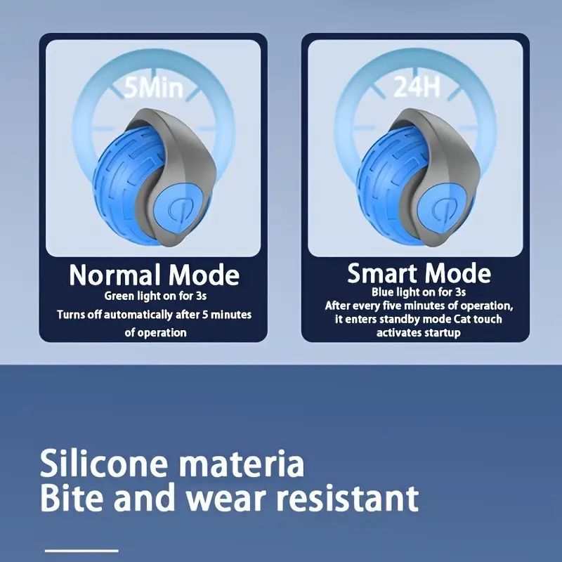 Giocattoli intelligenti per gatti, palline automatiche interattive, elettriche, rotanti, ricaricabili tramite USB, palline rimbalzanti in movimento, prodotti per gatti_voghion.com