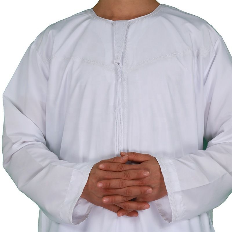 Men's Clothing Men's Polyester Round Neck Robes_voghion.com