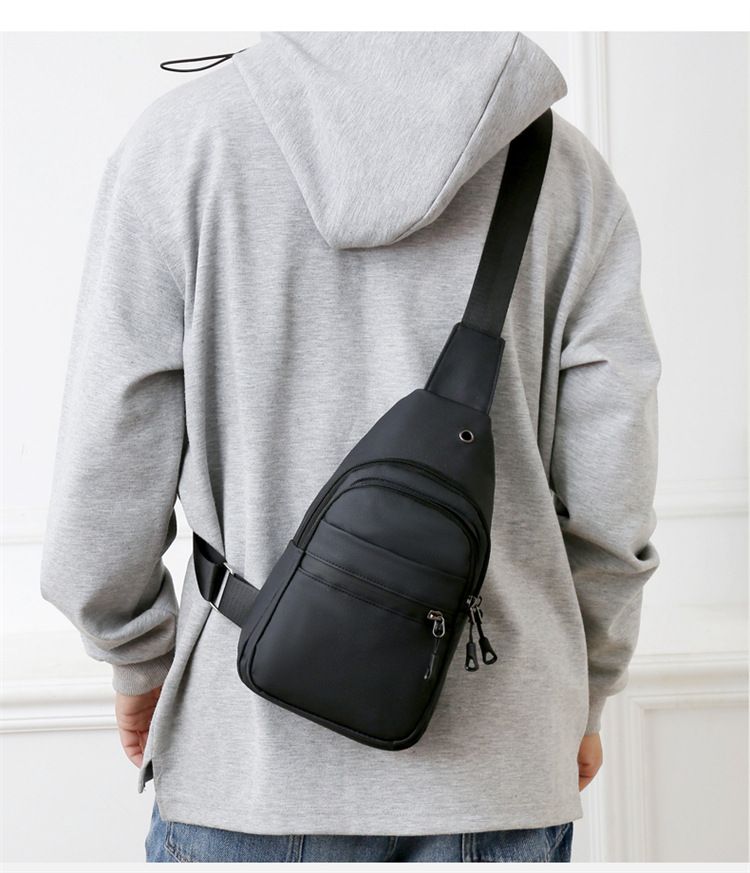 Válltáska mellkasi csomag Fanny Pack Casual Business Crossbody válltáska többfunkciós szabadtéri sportokhoz_voghion.com