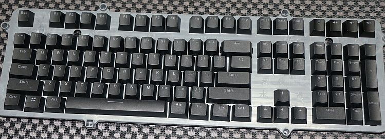 Lei Bo Einzelne transparente V500 Nical-Tastatur_voghion.com