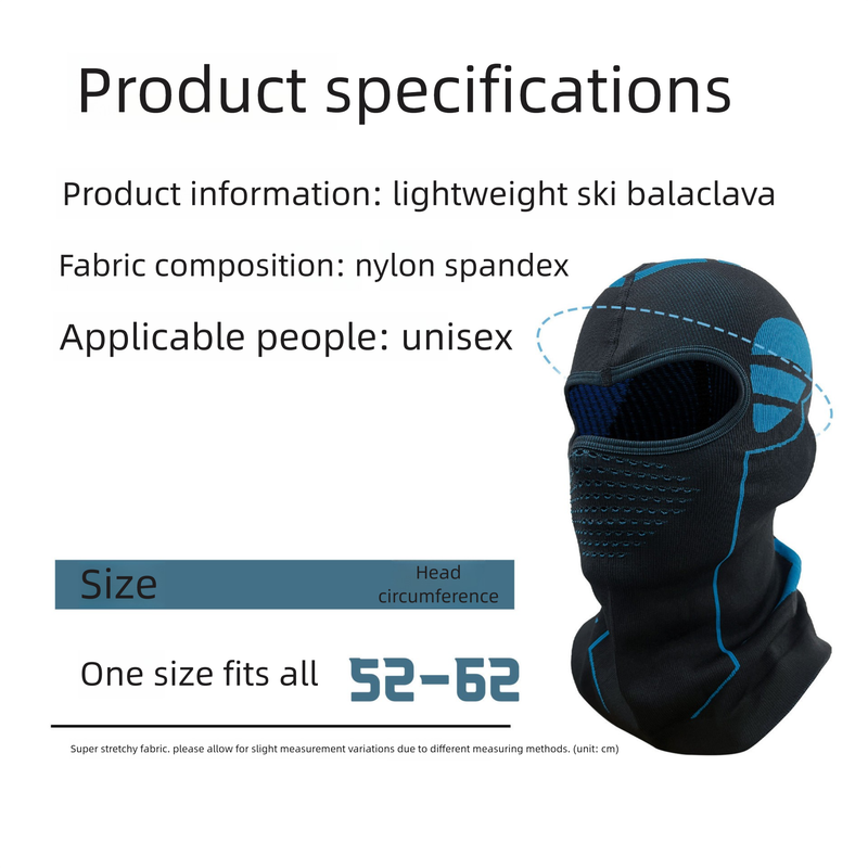 Cycling Warm Face Mask Cold-proof Thickened Breathable Windproof Sports Headgear Ski Equipment_voghion.com