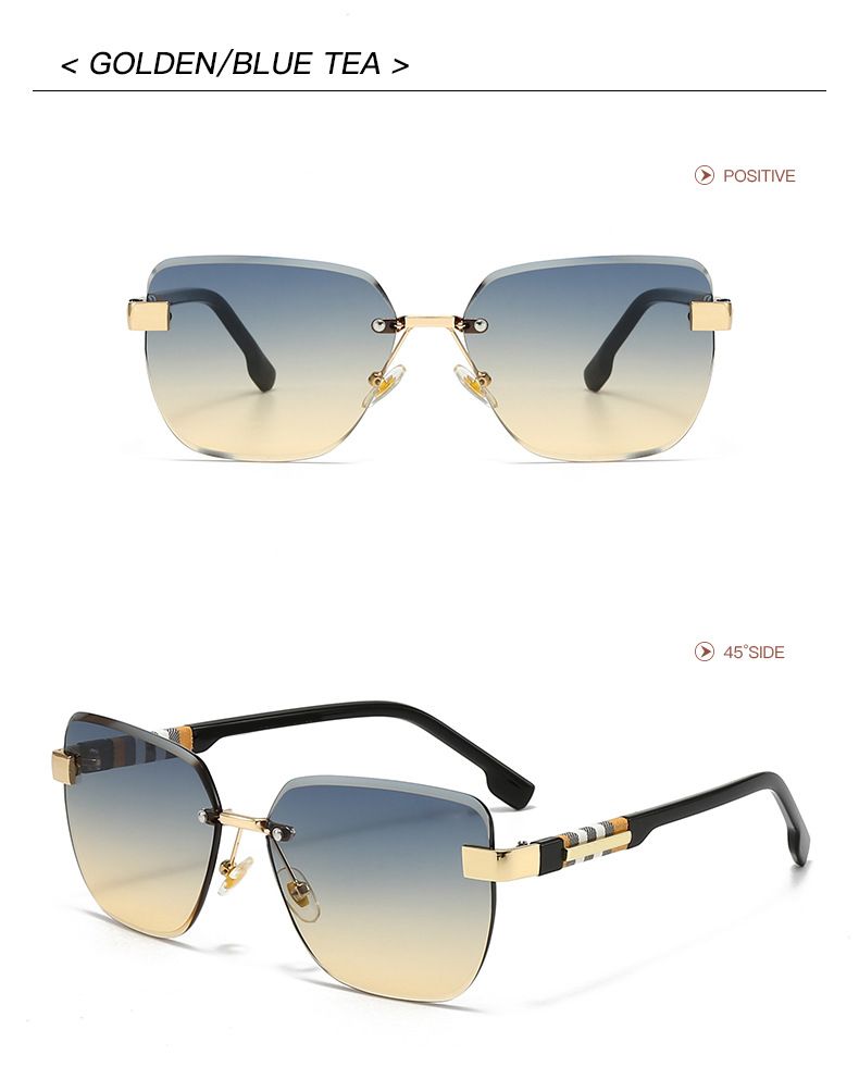 Nei Trendy Modesch Männer Fraen Casual High-Definition Sonnebrëller, Fuer- a Vakanzesonnebrëller 3005_voghion.com