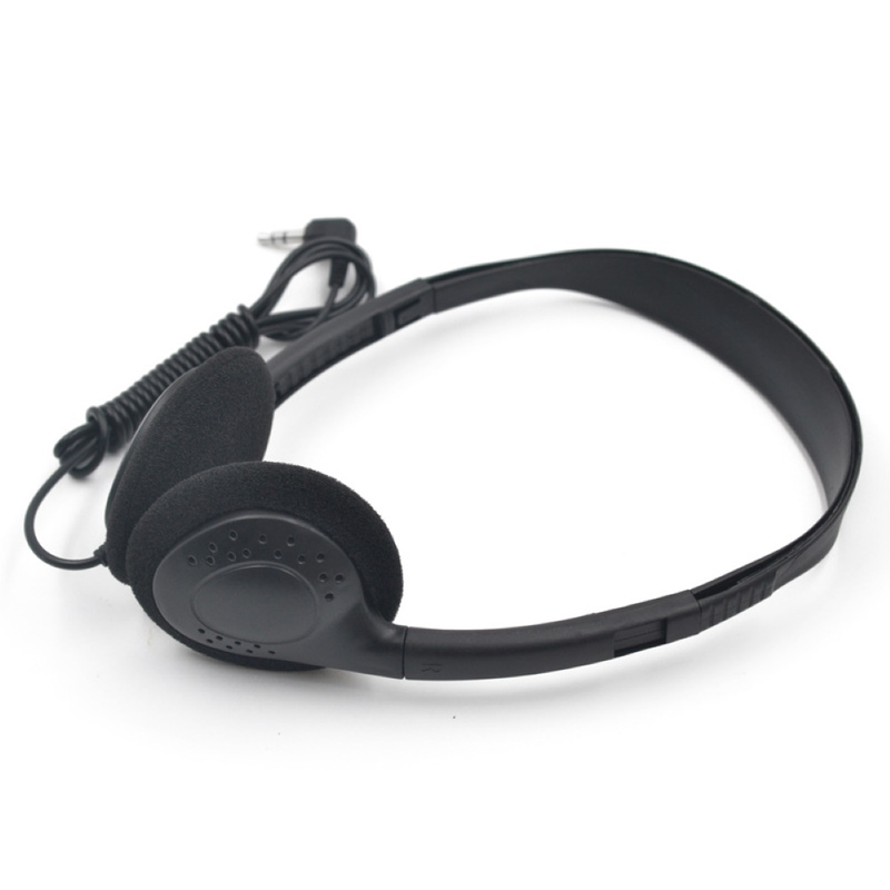 Universal 3.5mm Plug Soft Earmuff Music HiFi Gaming Wired Headset Headphone_voghion.com