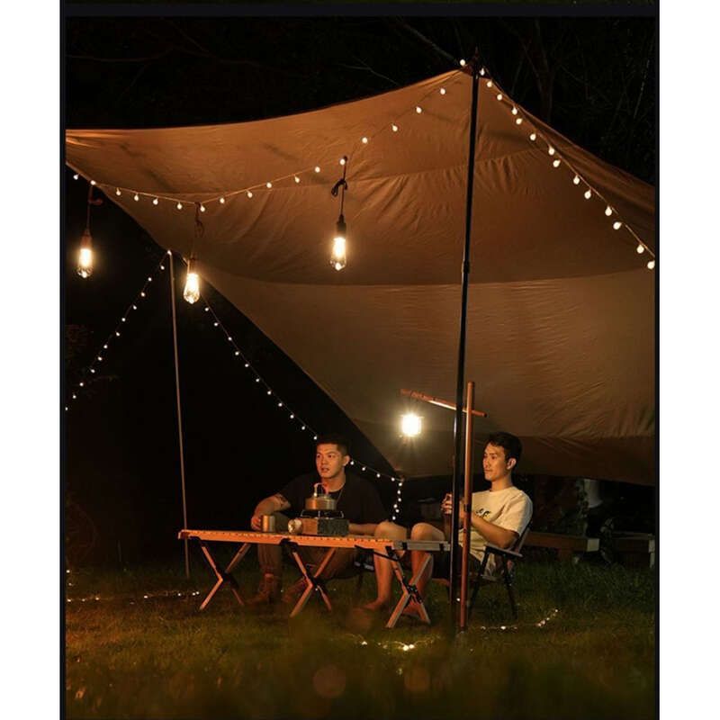 Açık Hava Çadırı LED Atmosfer At Kamp Aydınlatması Ekstra Uzun Menzilli Asılı Işık_voghion.com
