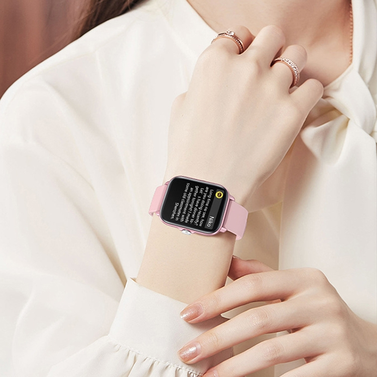 Y22 Hartslagmeter Smart Bluetooth Horloge, Kleur: Roze_voghion.com