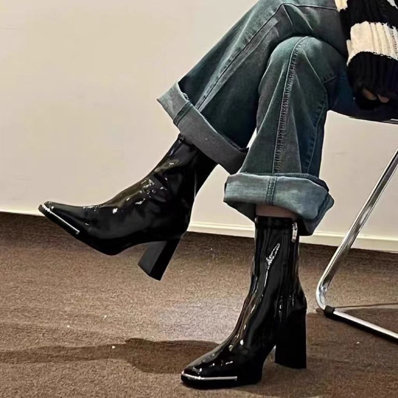 Stivaletti stiletto in vera pelle_voghion.com