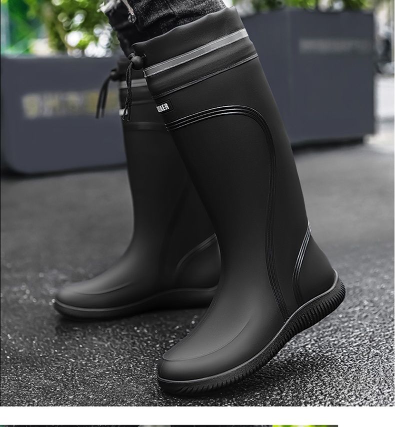 Egycipős High Tube vízálló szájú esőcsizma 39-45 méret_voghion.com
