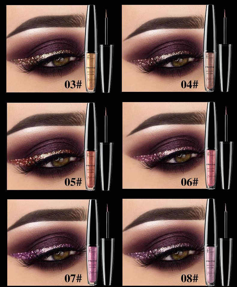 Pudaier Pearl Eyeliner Vloeibare Pen Kleurrijke Waterdichte Oogschaduw Pen Eyeliner Pen Voor Groothandel Eyeliner Vloeibare Pen_voghion.com