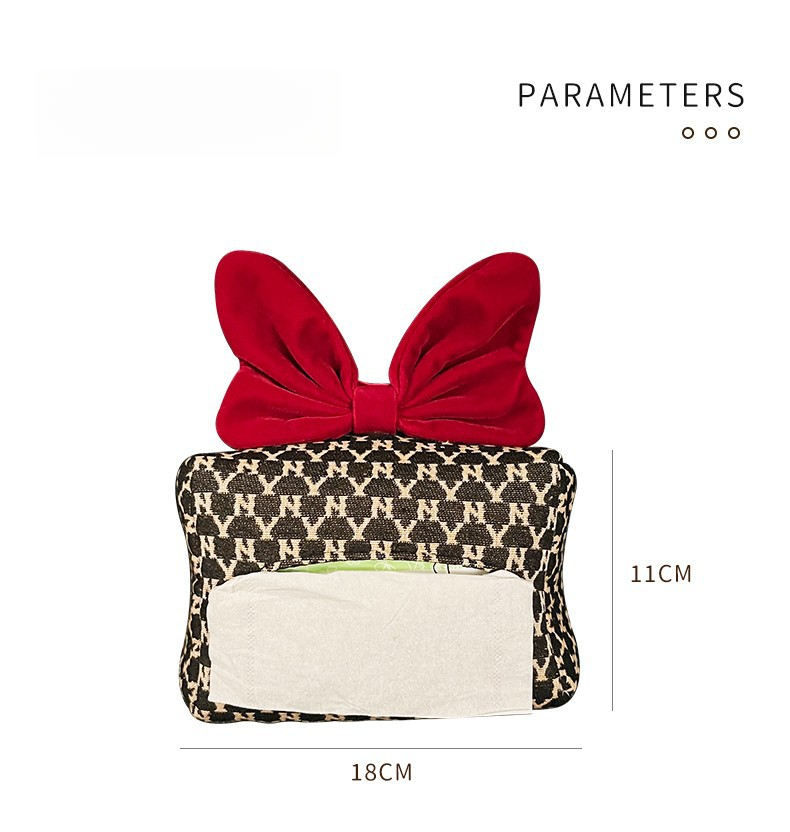 Creative Holder Armrest Box Tissue Bag Hanging Car Interior Decoration Supplies For Women_voghion.com