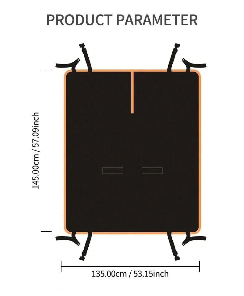 Purchase Product Car Covers For The Rear Seats, Oxford Fabric Durable And Scratch-resistant Dog Hammocks, Pet Seat_voghion.com