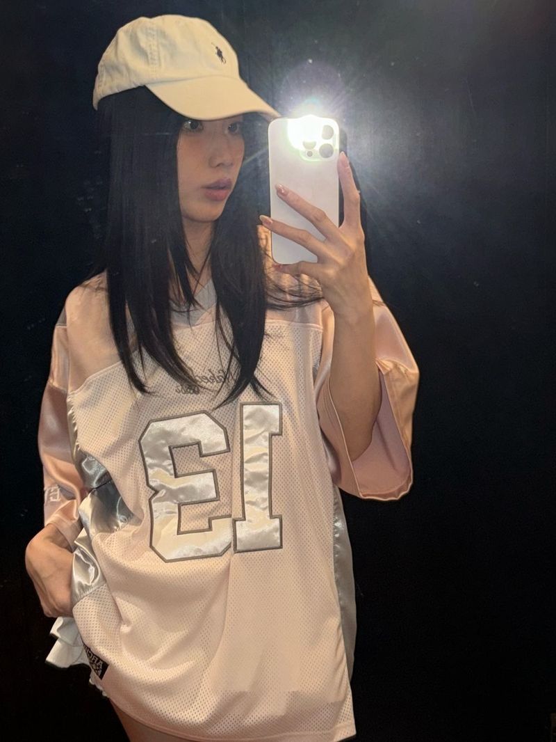 2000 Atelier Casual Jersey Donna Largo Traspirante Maglia Ricamata N. 13 Costume da Ballo Stile Coreano Ragazza Calda T_voghion.com