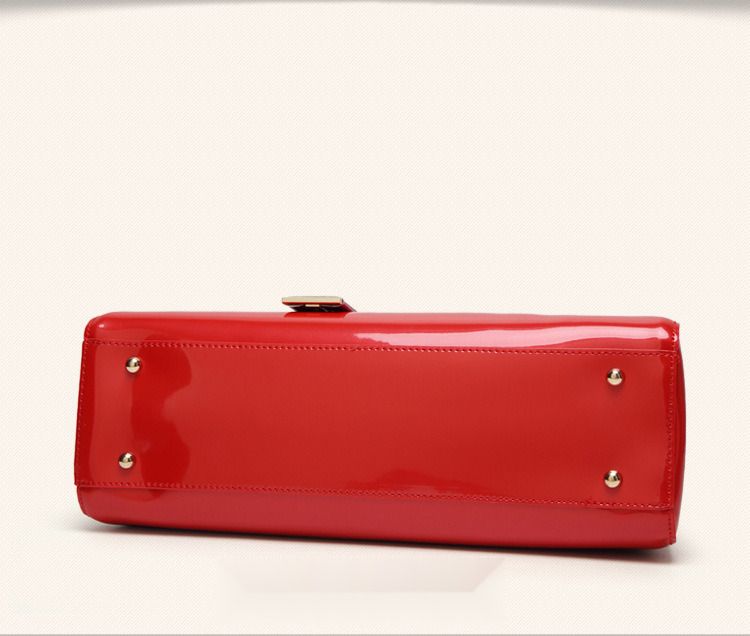 Borsa da sposa per banchetto da sposa a spalla singola in pelle laccata con colla leggera alla moda 2024_voghion.com