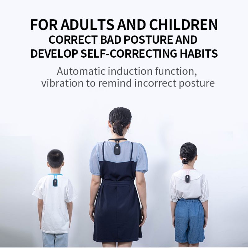 Smart Posture Corrector Device Echtzäit Wëssenschaftleche Réckhaltungstraining Iwwerwaachungskorrector Fir Erwuessener/Kanner Gesondheetsversuergung_voghion.com