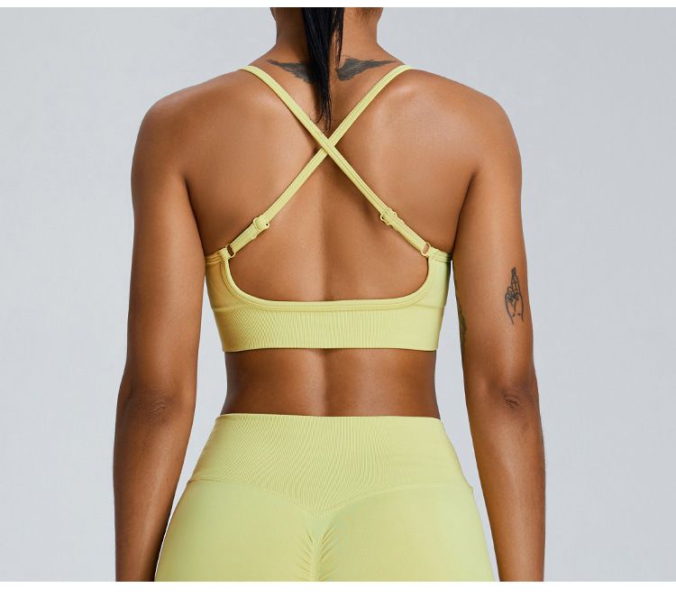 Women's Clothing New Seamless Sports Bra For Women With Beautiful Back Tight Yoga Bra Outdoor Running Sports Top Fitness Clothes_voghion.com