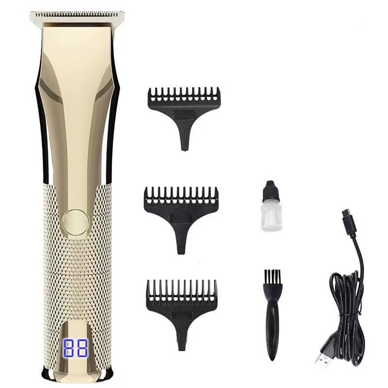 Rechargeable Hair Clipper For Bald Head - Professional Electric Shaver & Trimmer For Men, Cordless & Waterproof_voghion.com