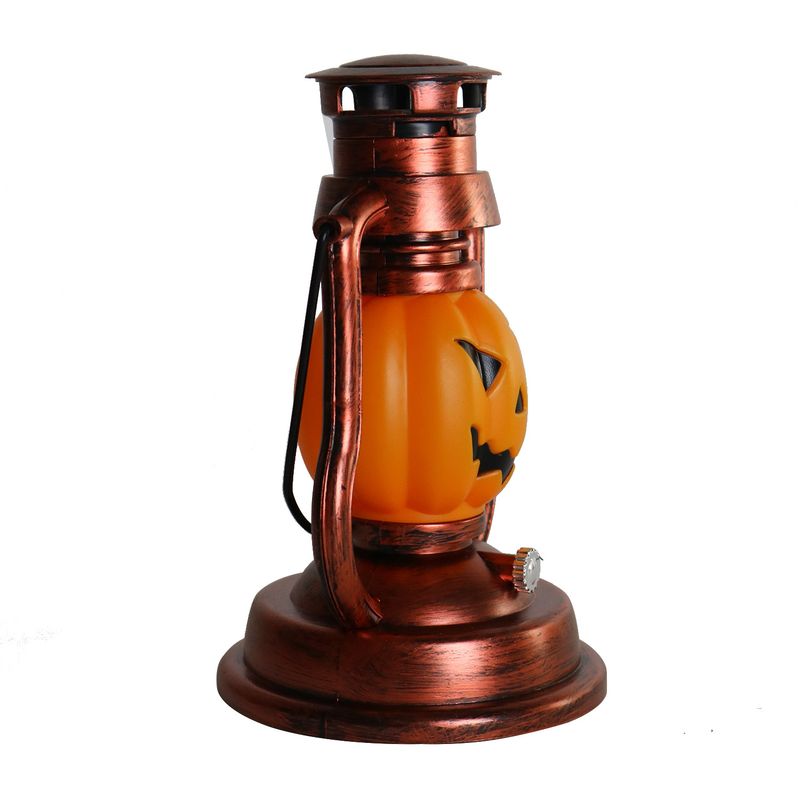 Cross Border Skull Pumpkin Lantern Halloween Battery Lantern Outdoor Garden Camping LED Portable Kerosene Lamp_voghion.com