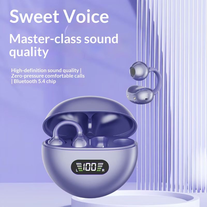 Nouveaux écouteurs Bluetooth Q71 non intra-auriculaires Réduction efficace du bruit Faible latence Qualité sonore sans perte Conduction osseuse_voghion.com