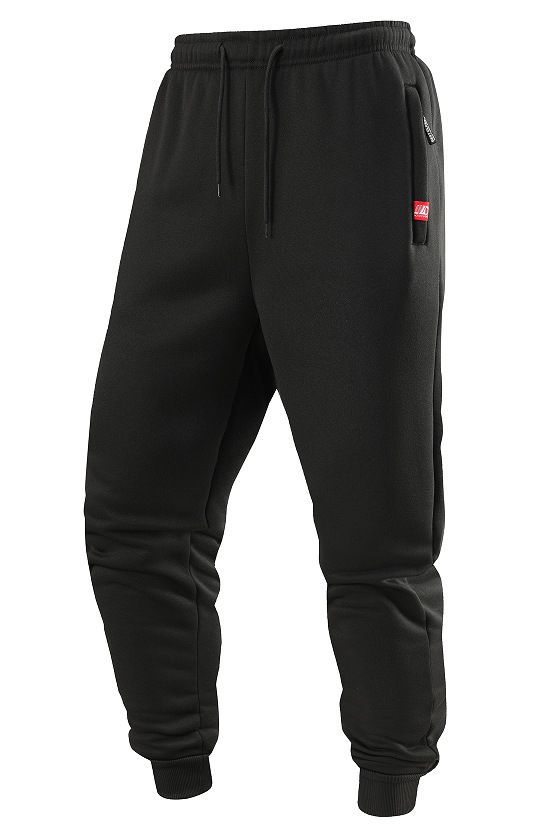 Men's Fleece-Lined Jogger Pants With Drawstring Waist - Winter Workout & Casual Sweatpants, Thickened Polyester Athletic Trousers For Gym Running_voghion.com