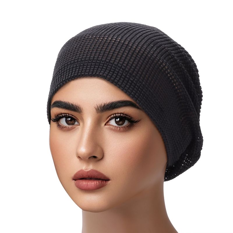 Hui Nationality Summer Hat – Super Elastic Soft Yarn Head Cover, Breathable & Comfortable Women's Bottoming Hat_voghion.com