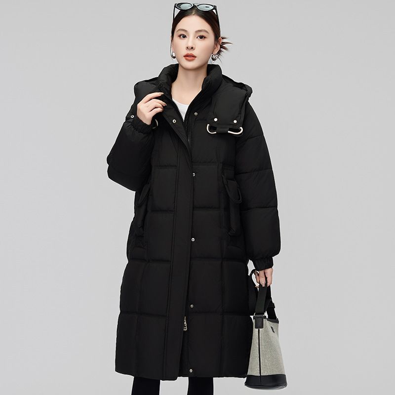 Giacca invernale in cotone spesso e largo, versione coreana, taglie forti, da donna_voghion.com