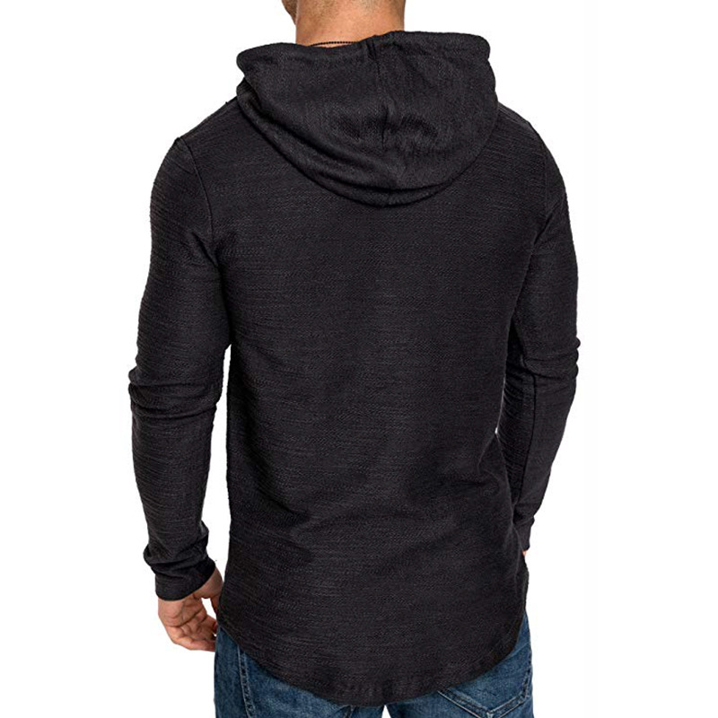 T-shirt à manches longues, sweat à capuche de sport décontracté, t-shirt, manteau supérieur et bas de chemise pour hommes, nouvelle collection 2024_voghion.com