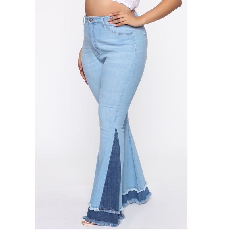 Pantalon évasé extensible à jambes larges pour femmes, vêtements à la mode, couleur assortie, coupe slim_voghion.com