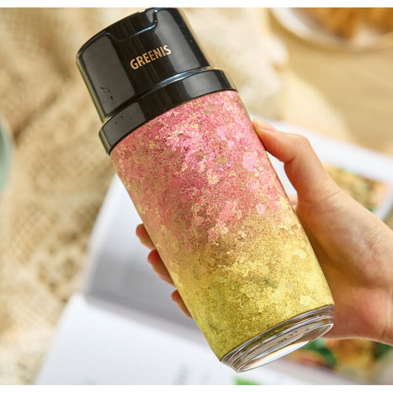 GREENIS Pure Titanium Cup Home Use Small Portable Juicer Multifunctional Fruit And Vegetable Blender Electric Iridescent_voghion.com