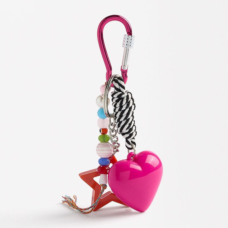 Taske Charms New Fashion Taske Kæde DIY Taske Pendant Vedhæng Sports Kærlighed Tilbehør Kobberbelagt_voghion.com