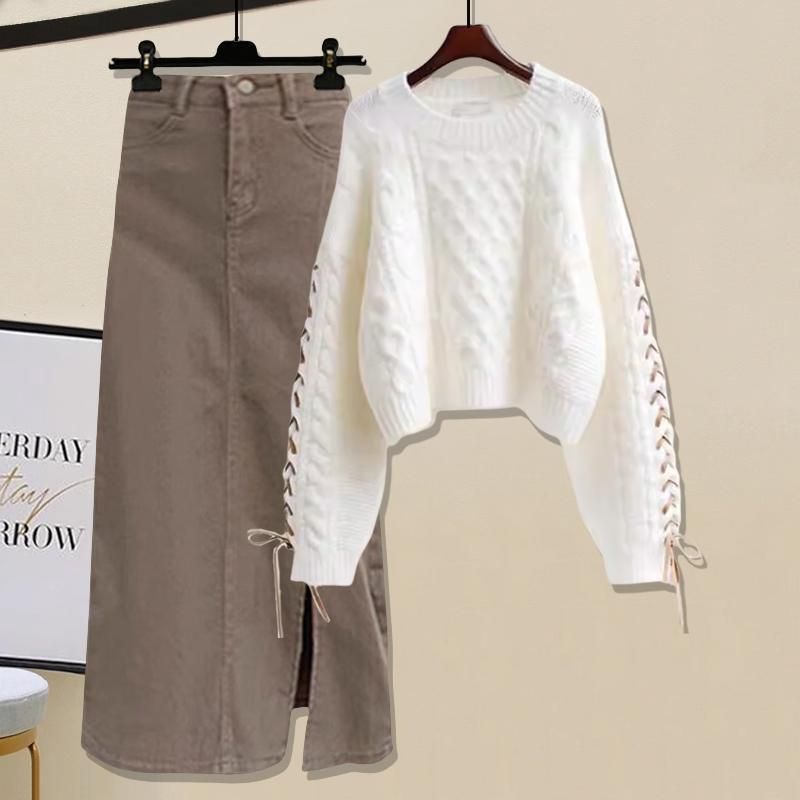 Vêtements pour femmes, pulls amples pour femmes pour réduire l'âge et paraître minces, jupes, costumes deux pièces_voghion.com