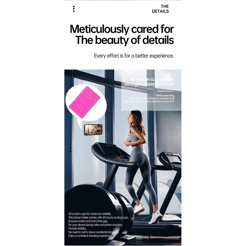 Doppelseitige Silikon-Telefongriffe mit Saugnapf, Telefonzubehör, Handyhalter, Ständerabdeckung_voghion.com