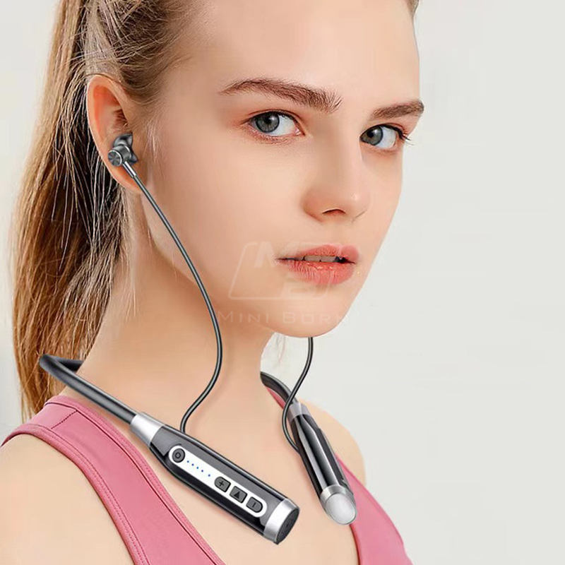 Mini Born Bezprzewodowy zestaw słuchawkowy Bluetooth o dużej pojemności z wtyczką Słuchawki douszne Zestaw słuchawkowy stereo HD Słuchawki sportowe Słuchawki stereo z redukcją szumów_voghion.com