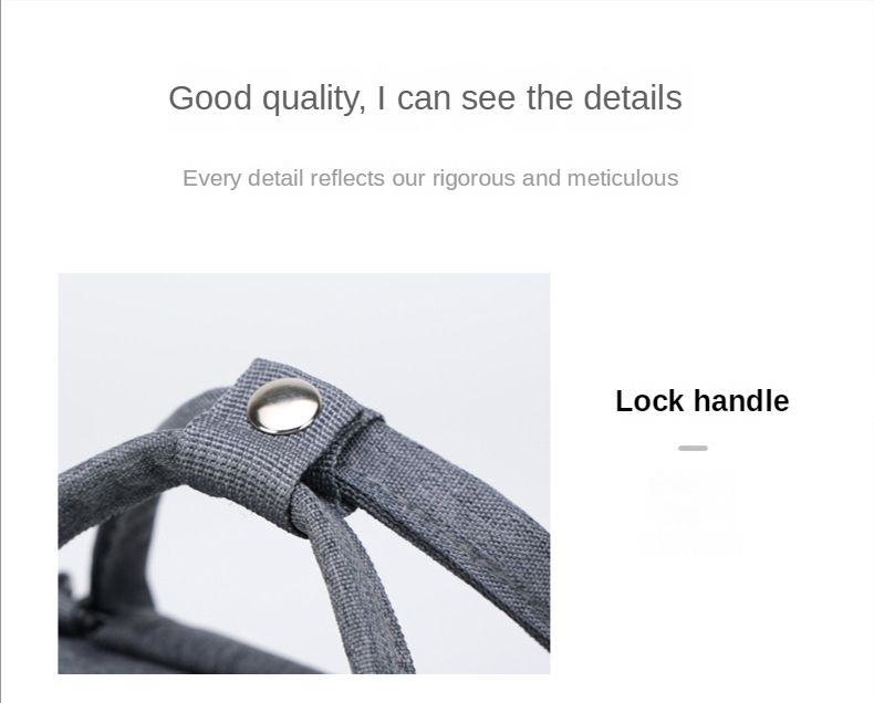 Diaper Bags Backpacks New Large Capacity Multifunctional Mom Usb Charging Oxford Cloth Portable Mother and Baby Bag_voghion.com