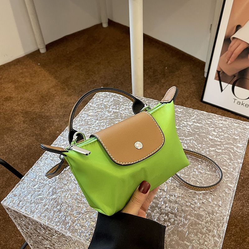 Sac à main mini Xiang Dumpling en forme de dragon français, léger et luxueux, sac à bandoulière en nylon à une épaule_voghion.com