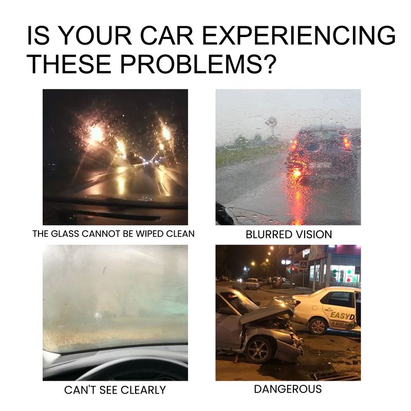 Homonth Windshield Cleaner Multifunctional Car Window Glass Cleaning Decontamination Fog Removal Cleaner_voghion.com