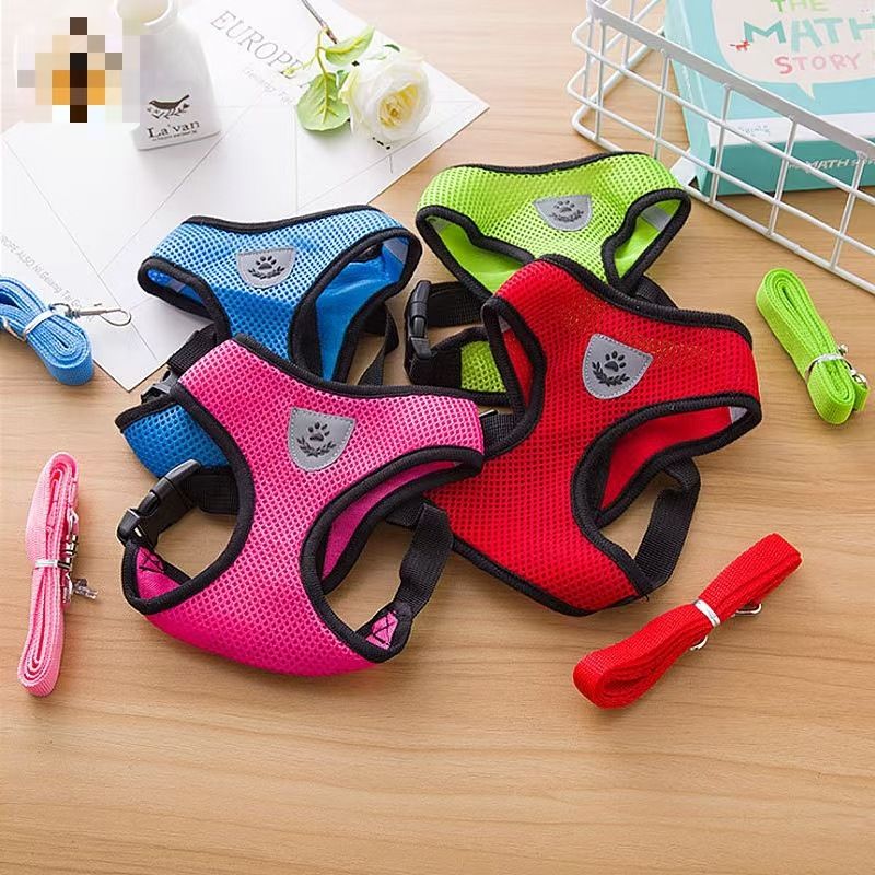 Leash Pet Small Medium-sized Dogs Can Be Towed Harness New Cat And Breathable Dog Walking Rope_voghion.com