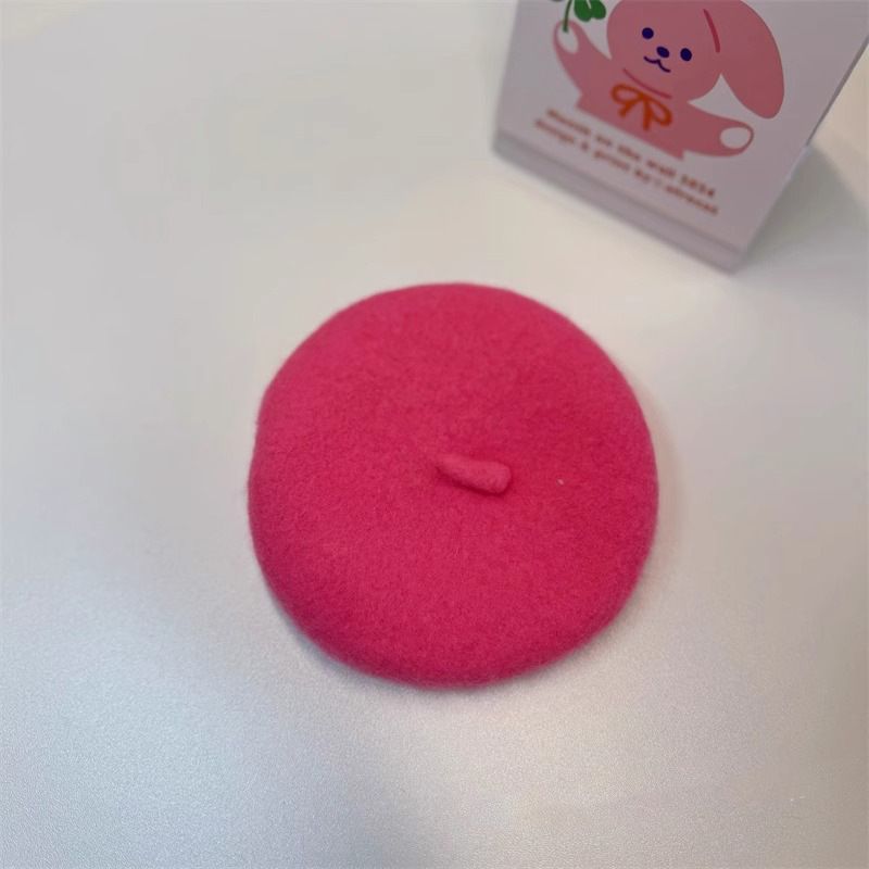 Mehrfarbige Mode Haustier Baskenmütze Spaß Vielseitig Puppe Kopfbedeckung Maler Katze Gentleman Hut_voghion.com