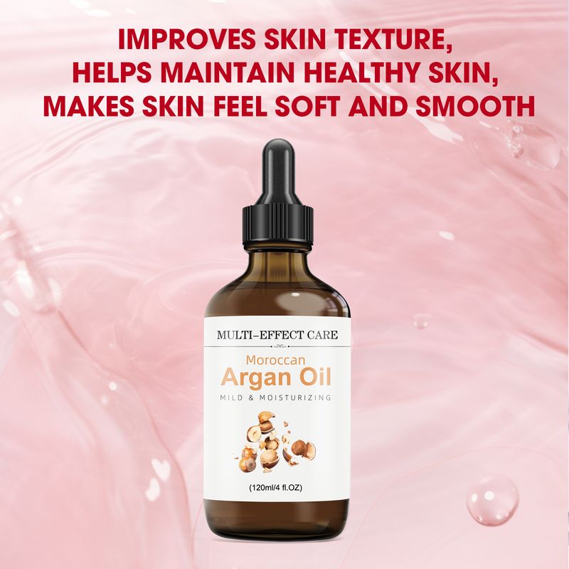 Moroccan Argan Facial Essential Oil And Hair Care Antioxidant Moisturizing Skin Softening_voghion.com
