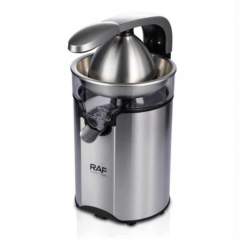 RAF Electric Orange Juicer - Fully Automatic Fresh Squeezed With Pulp Separation, Household Citrus Press_voghion.com