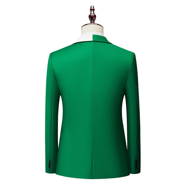 Spring/Autumn New High Quality Coat Men's Simple Business Loose Casual Single Suit Top_voghion.com