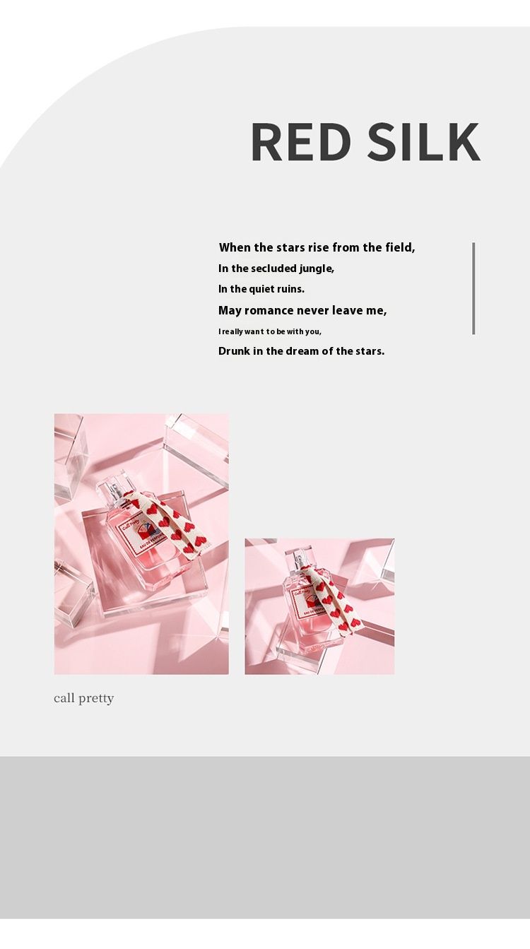 The New Call Pretty Evokes Beauty, Crvena gaza, Miris za poklon, Ženski parfem, Trajan, Svjež, Lagani miris, Miris jasmina_voghion.com