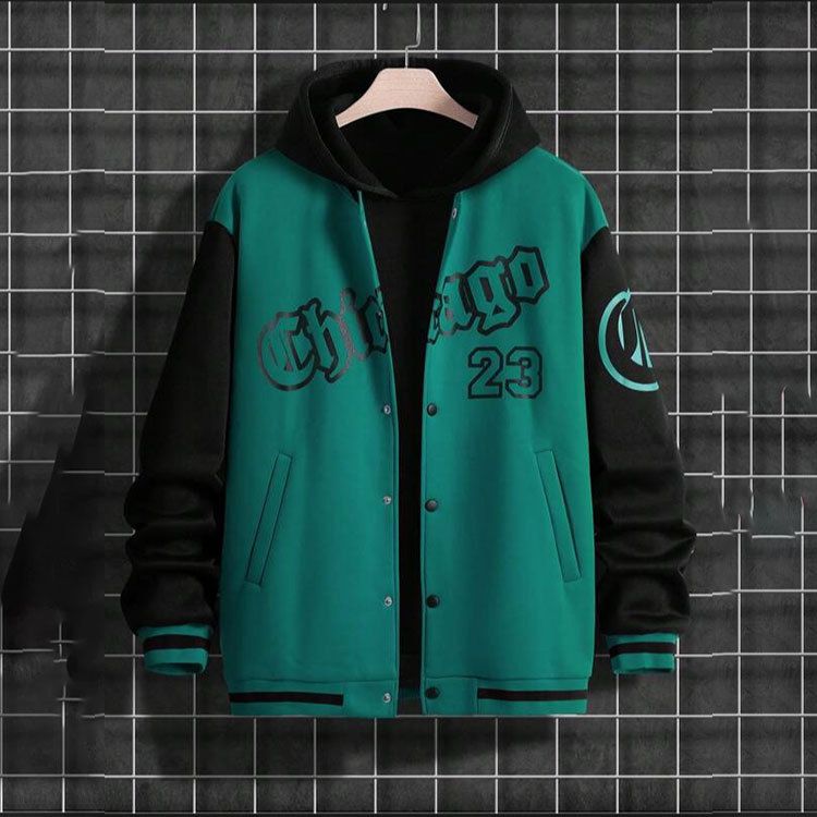 Men's Clothing Spring and Autumn fashion brand American high street Pu Shuai Youth Men's Baseball jacket men's loose casual jacket men_voghion.com