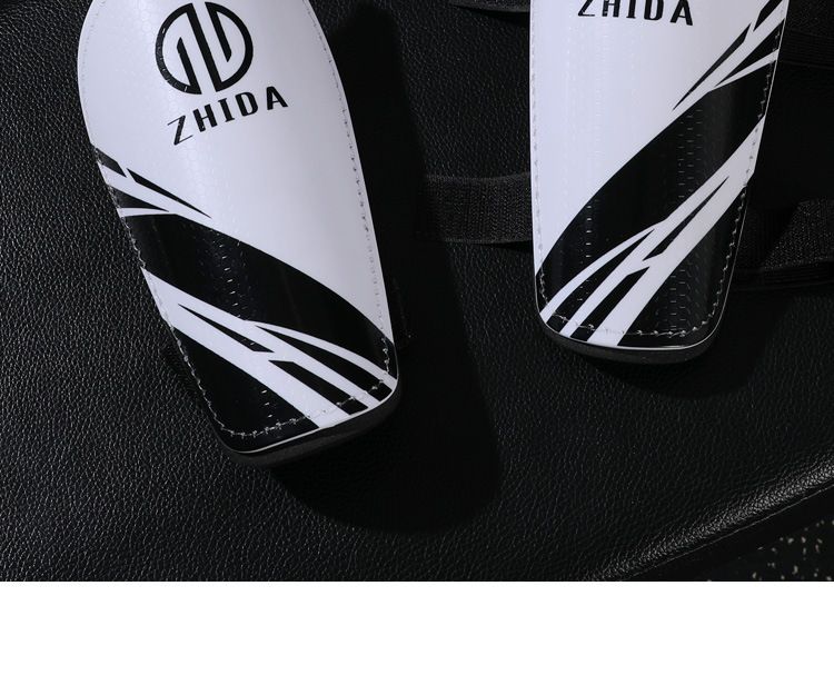 Professional Fixed Belt Football Shin Guards Men's Adult Children's Light Strap Shin Guards Anti Collision Baffle_voghion.com