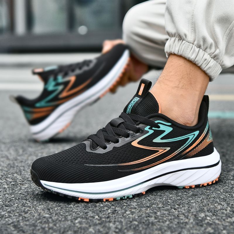 Scarpe da corsa con suola in gomma Microfiber Plate MD_voghion.com