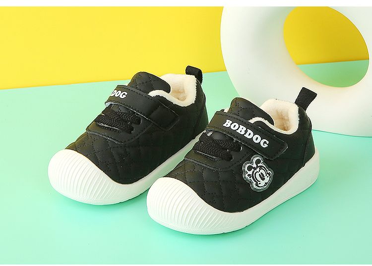 Bean Autumn/Winter New Two Cotton Baby Walking Shoes _voghion.com