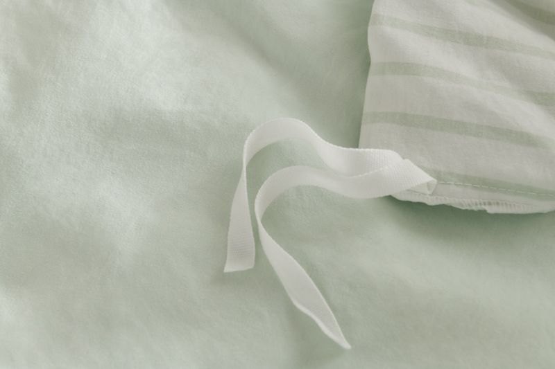 Weiche gewaschene Baumwolle Lange Kissen Bettlaken Quilt Abdeckung Bettwäsche Vier Stück Set_voghion.com