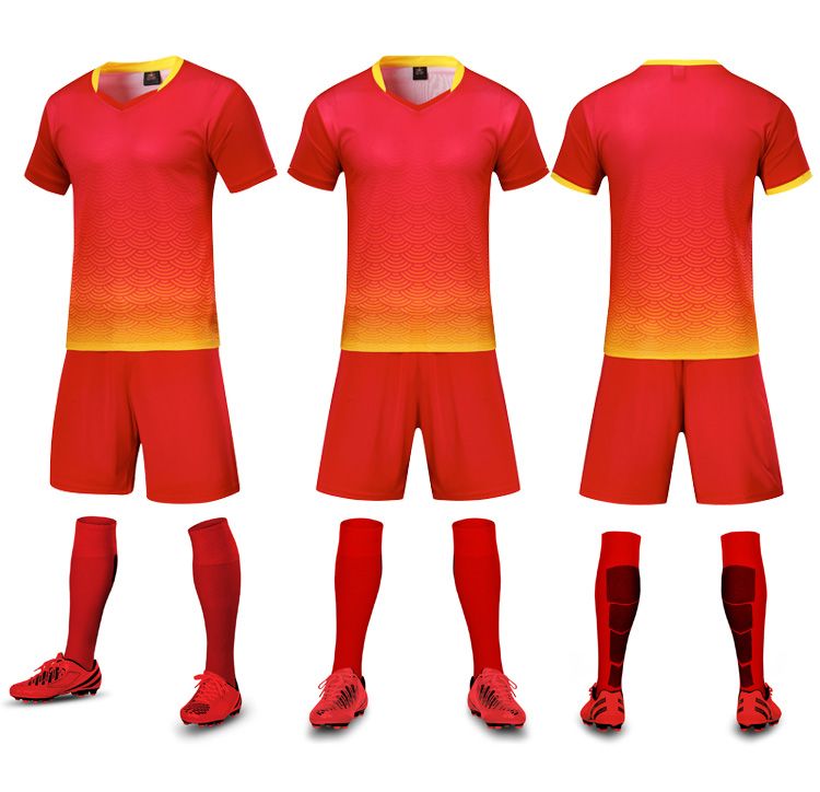 Leichter Fußballanzug für Kinder, Damen, Herren und Erwachsene, Wettkampfanzug für Sport, Mannschaftsanzug, Drachenbootanzug, individueller Druck_voghion.com
