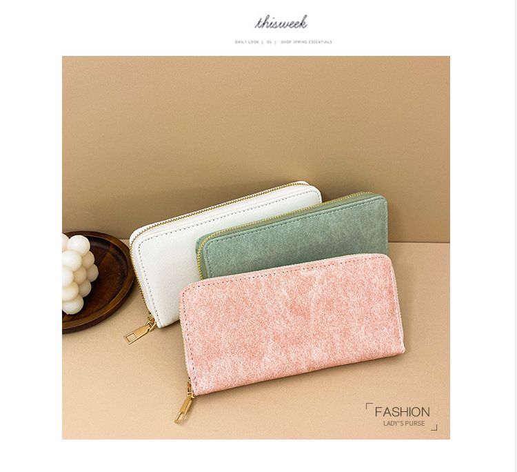 Women’s Bags New Retro Ladies Wallet Multi Function Wallet Large Capacity Multi Card Slots Fashionable Versatile Coin Purse Card Holder_voghion.com