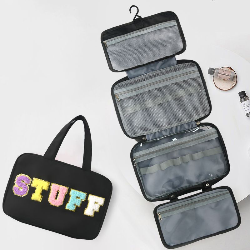 dry and wet separation toiletry bag hanging integrated storage toiletry cosmetics portable cosmetic bag_voghion.com