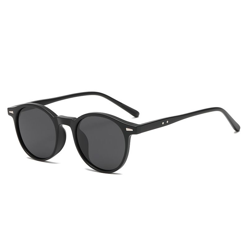 TR90 polarized suitable for women with faces, square circles, small frame glasses. Men's trendy and high-end sunglasses_voghion.com